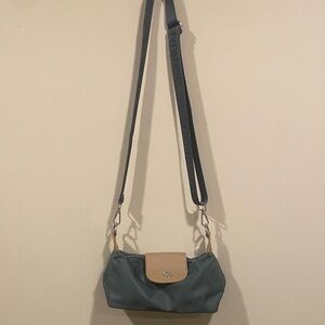 Stylish Two-Tone Shoulder Bag